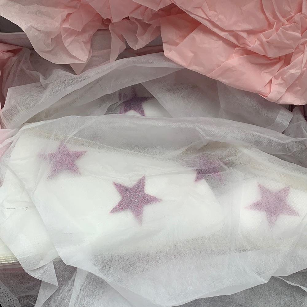 Cape Robbin BELLA clear boot w glitter stars US8.5 - Picture 3 of 11